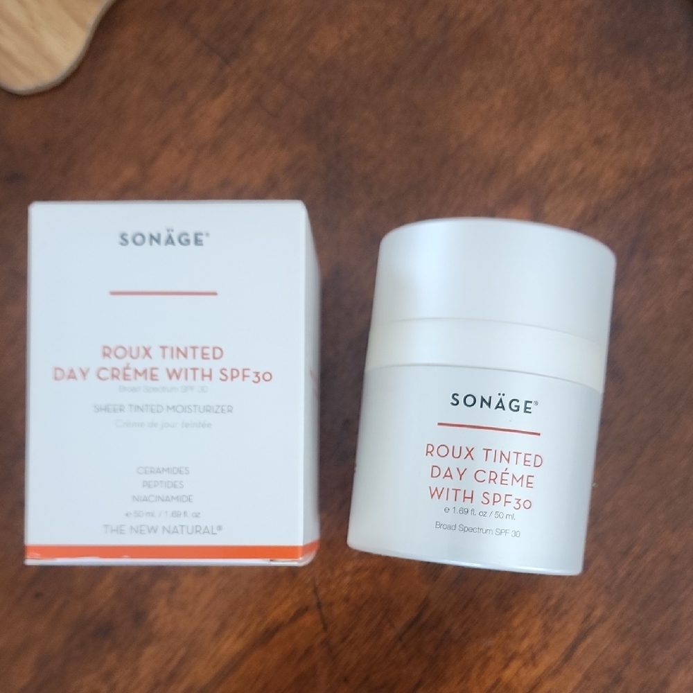 Sonage - Roux Tinted Day Crème with SPF 30 - CERAMIDES-PEPTIDES-NIACINAMIDE